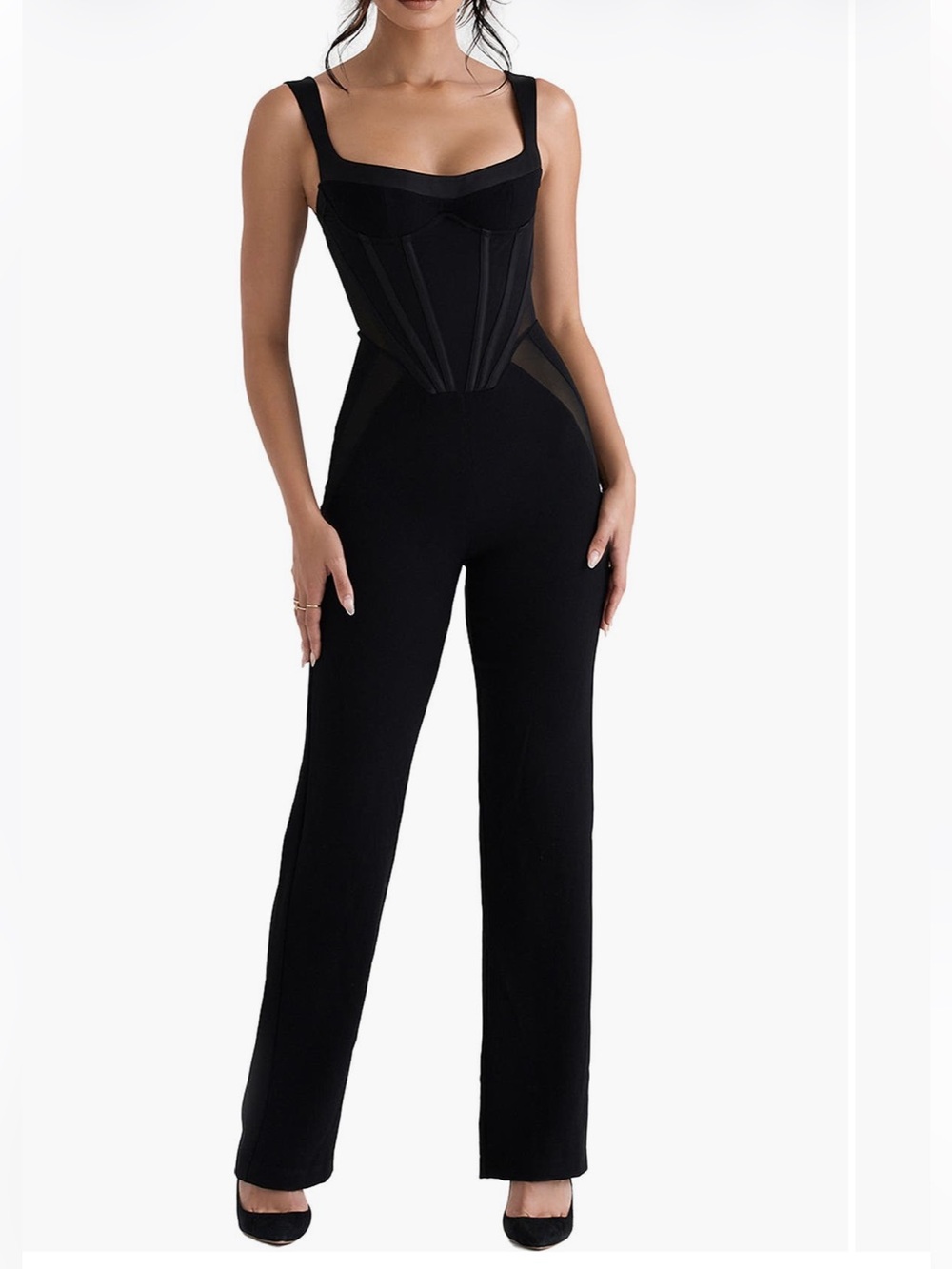 House of CB Mylene Corset Jumpsuit